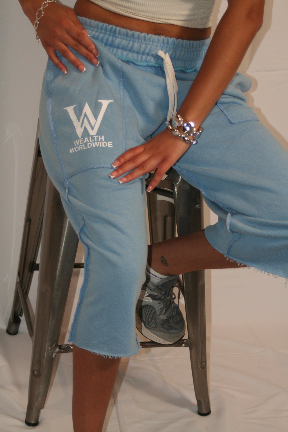 Cloud Blue Essential Shorts